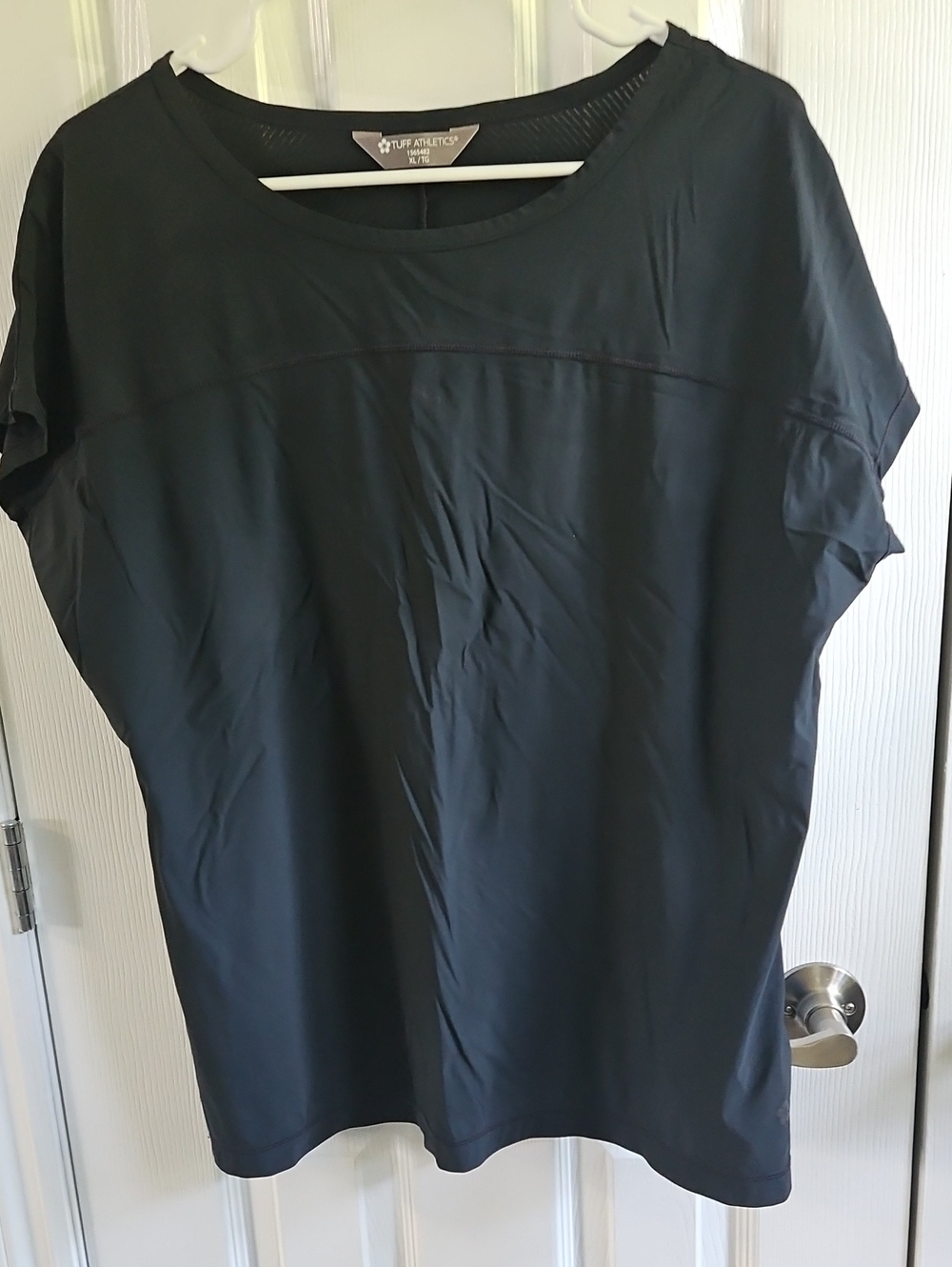 Tuff Athletics Top Color Black Size Xl